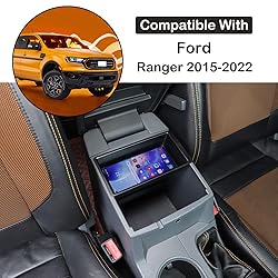 Car Armrest Box Storage Box Compatible with Ford