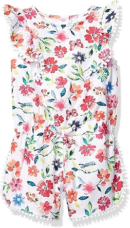little me baby girl rompers