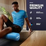 KAYMAN Foam Roller Sports Recovery Deep Tissue 44.5 x 15cm Blue view 3