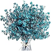 MATSTYL Babys Breath Artificial Flowers 8 Bundles Real Touch UV Resistant Fake Flowers Silk Faux Flowers for Vase Home Office Wedding DIY Floral Indoor Outdoor Centerpiece Table Decoration