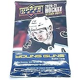 2020-21 Upper Deck Hockey Extended Series Young Guns 8-Card Pack