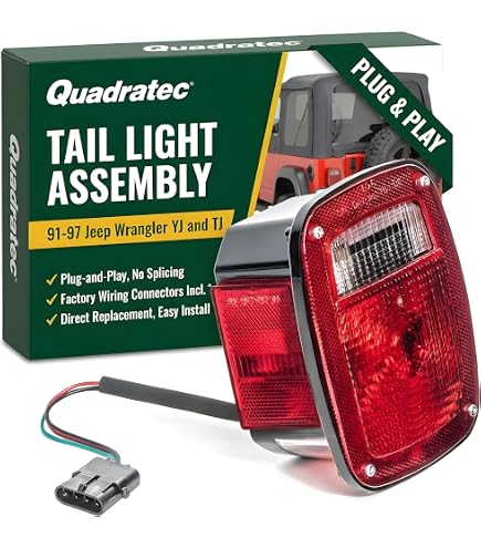 Amazon.com: Garage-Pro Tail Light for JEEP WRANGLER (TJ)/WRANGLER