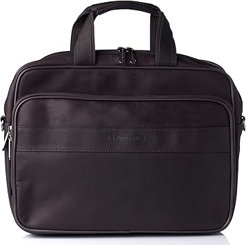 alpine swiss leather briefcase