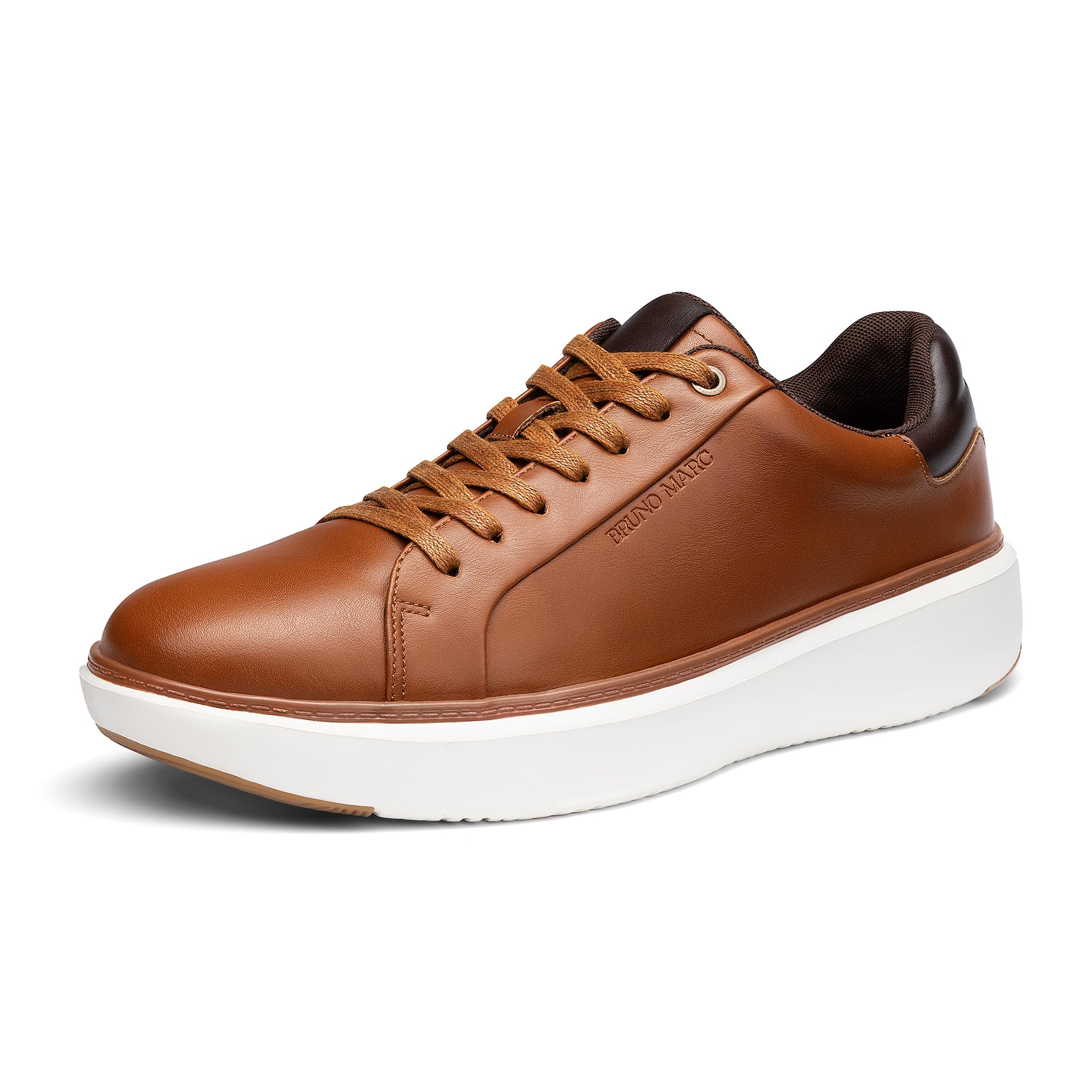 Photo 1 of Bruno Marc Men's Dress Fashion Sneakers Casual Shoes,Size 11,Brown,SBFS2418M