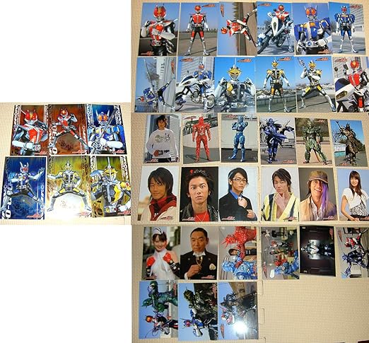 Amazon 仮面ライダー 電王 ブロマイドコレクション 写真カード セミコンプ合計39枚ノーマル33枚sp全6種 佐藤健 中村優一 白鳥百合子 おもちゃ おもちゃ