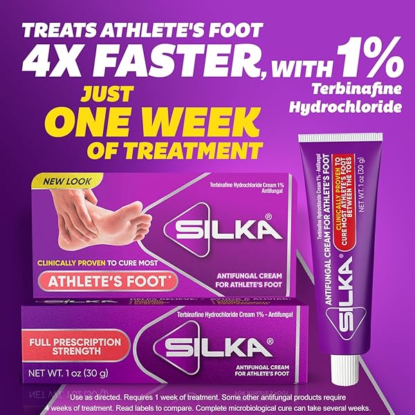 SILKA EMERGENCY FOOT CARE KIT, MAX STRENGTH ANTIFUNGAL LIQUID, ODOR-FIGHTING FOOT POWDER, ANTIFUNGAL CREAM FOR ATHLETES FOOT, JOCK ITCH, AND RINGWORM, COMPLETE SOLUTION FOR HEALTHY FEET
