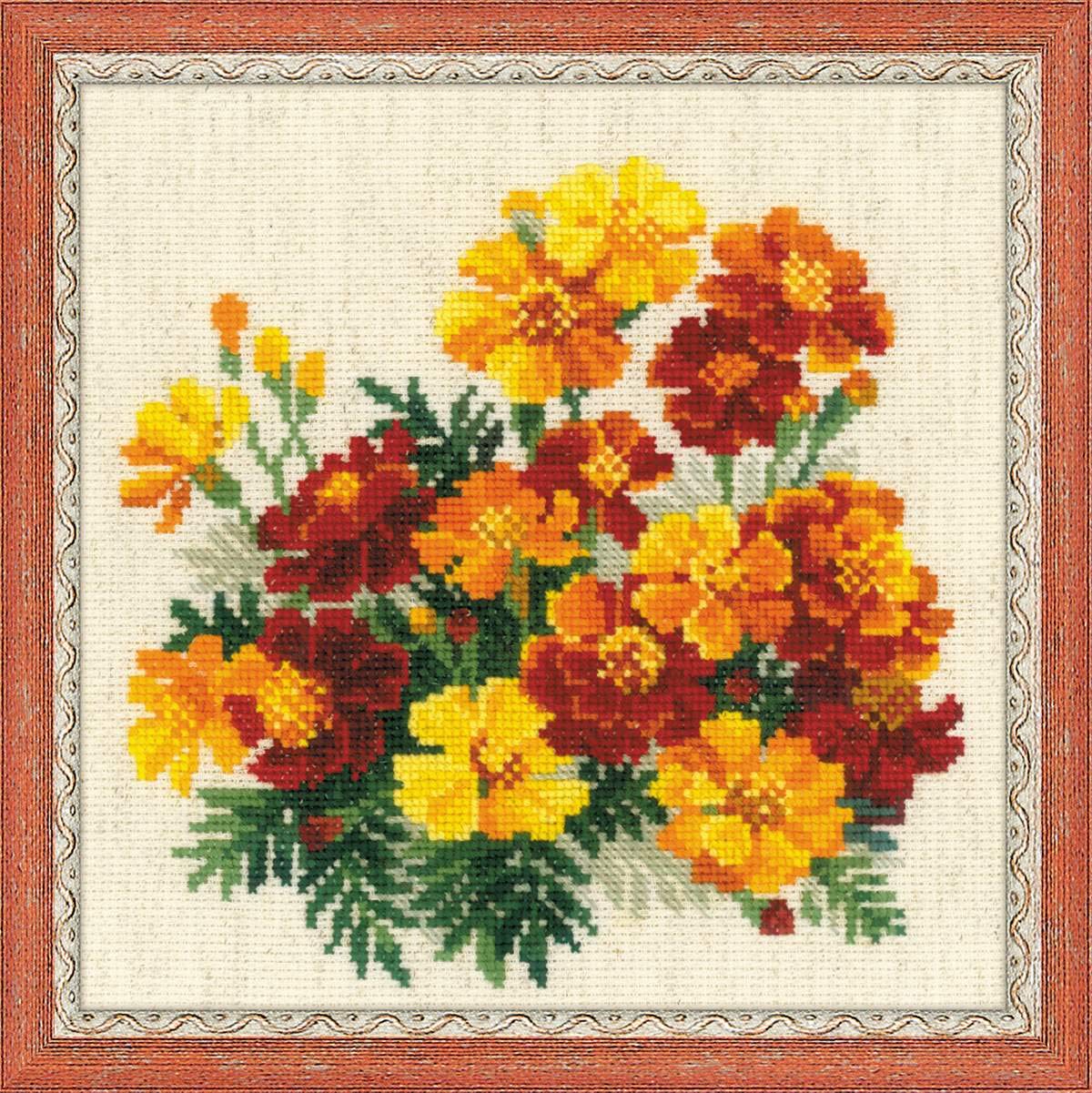 RIOLIS Cross Stitch Kit - 1556 - Marigolds