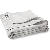 MV Sport Lightweight Sweatshirt Blanket Throw � Warm & Cozy, Breathable Oversized Fleece Knit, Couch, Bed, Travel, Cold Nights, and Outdoors � Soft Light Weight Blanket 54"" x 84"" Marble Heather