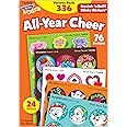 All Year Cheer Stinky Stickers Variety Pack by TREND Enterprises, Inc.; 336 ct.; 70 Designs, 8 scents