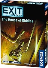 Thames & Kosmos EXIT The House of Riddles Escape Room Game 1-4 Players