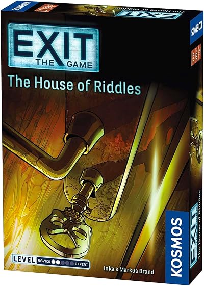 Thames & Kosmos EXIT The House of Riddles Escape Room Game 1-4 Players