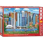 EuroGraphics Toronto Island Picnic by Jasper Tompson 1000-Piece Puzzle