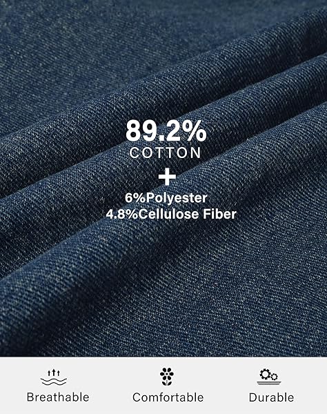 ROSWEAR WOMEN’S DENIM JACKETS OVERSIZED BUTTON LONG SLEEVE WASHED JEAN TRUCKER JACKET WITH POCKETS FADED DENIM BLUE MEDIUM