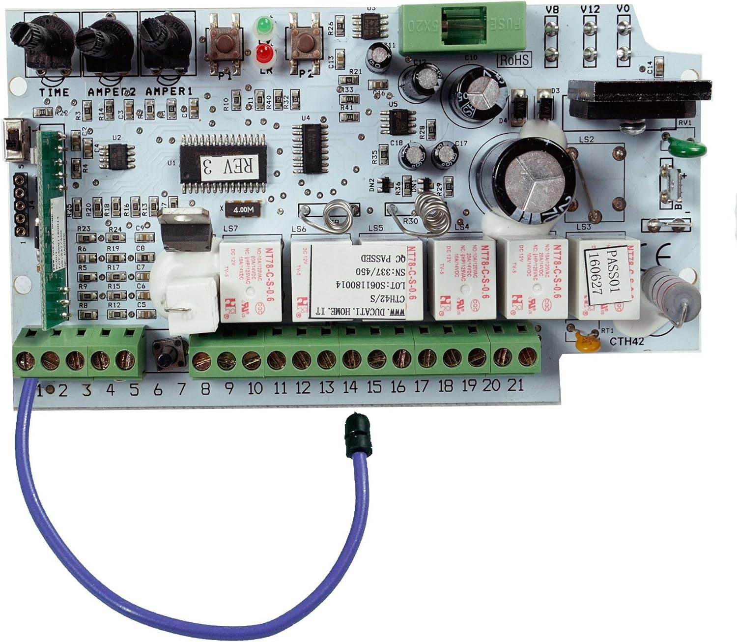 Carte Electronique Pour Automatisme De Portail 12V