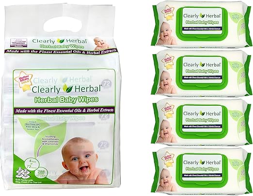 clearly herbal wipes