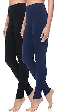 Merry Style Damen Lange Leggings 2 Pack MS10-143