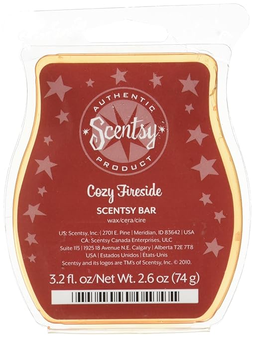 Scentsy Cozy Fireside Scented Wax for Warming 3.2 Oz Amazon.co.uk
