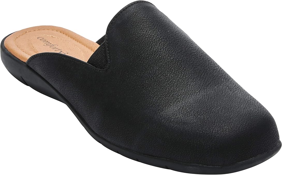 Comfortview Women's Wide Width The Emery Mule Shoes 9 1/