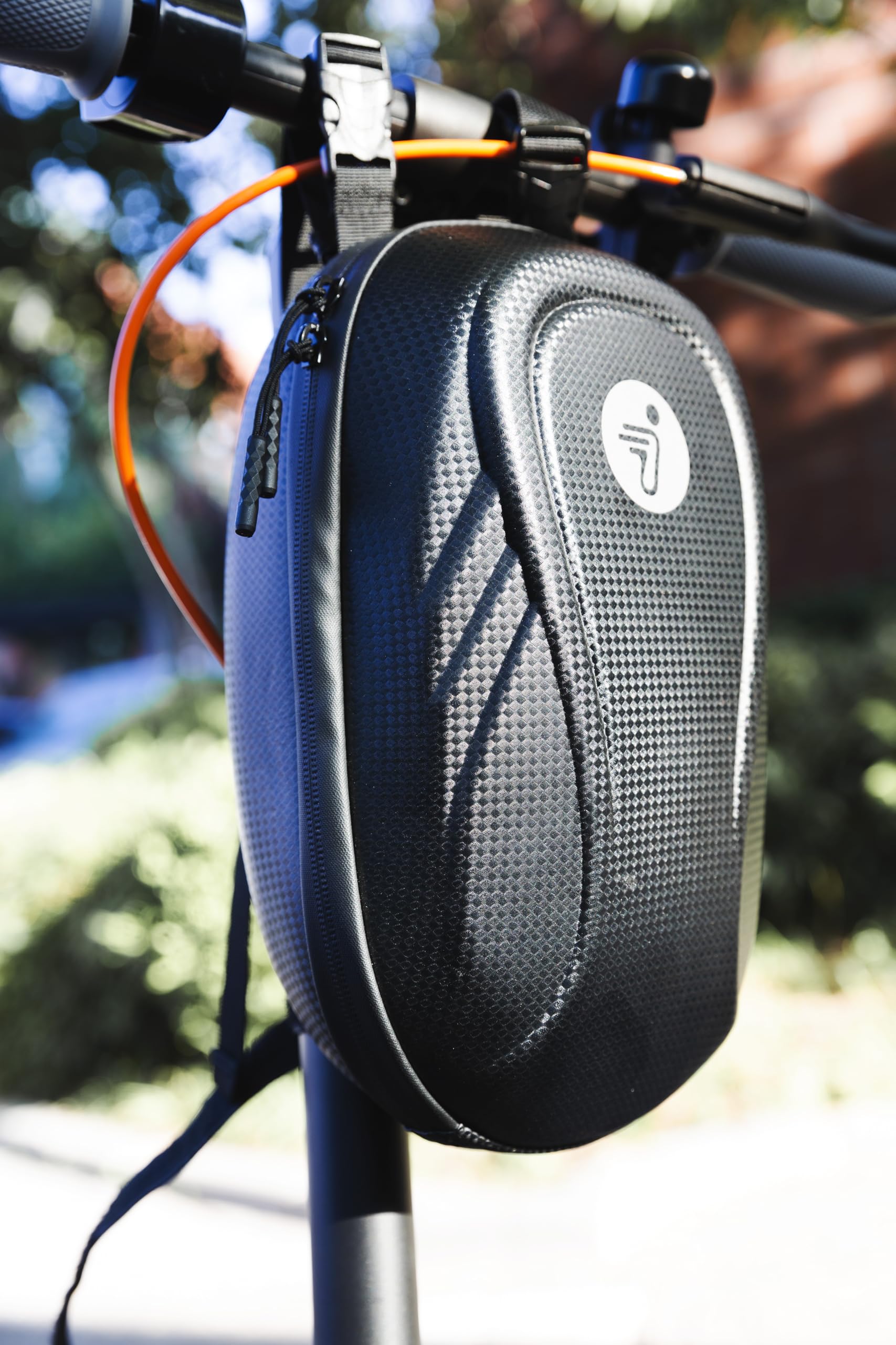 Segway Ninebot Universal Scooter Storage Bag | Waterproof, Tough EVA Material | Large 3L Capacity | Compatible with Various Scooters & Electric Bikes | Classified Storage Design