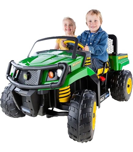 JONATURE Kit de Montage Moteur et boîte de Vitesses 12 V pour Enfants Peg Perego 12 V Peg-Perego John-Deere Dual Force Tracteur Power Pull