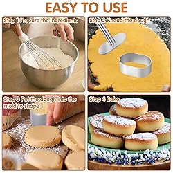 3Pcs Polvoron-Molder-Filipino Cookie Press