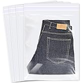 iMailer - 200 Pcs - 13" x 15" Clear Large Cellophane Bags - Resealable Self Sealing Cello Poly Bags for Prints, Photos, Documents, Clothing, T-Shirt