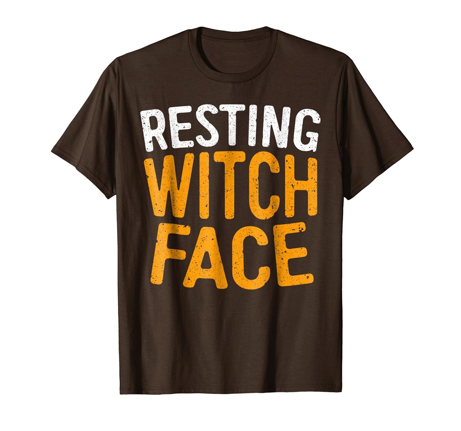 Resting Witch Face T-Shirt Halloween Gift Shirt-ANZ