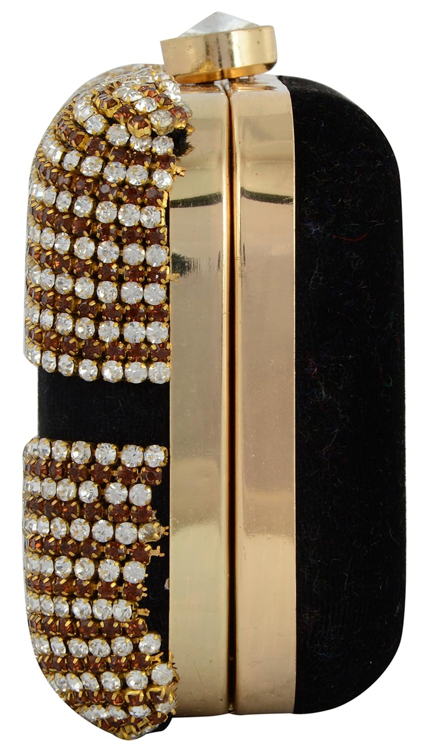 tooba women's carrom box clutch