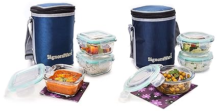 Signoraware director glass lunch box Clearance