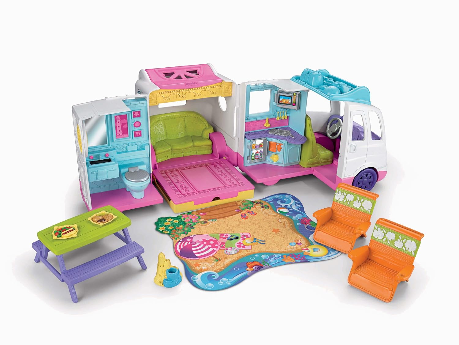 Fisher-Price Loving Family Beach Vacation Mobile Home