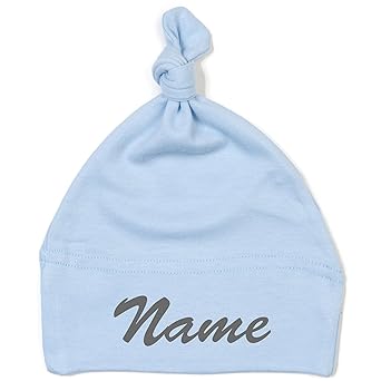 Schnoschi Babymütze mit Namen hochwertig Bestickt/gestickt