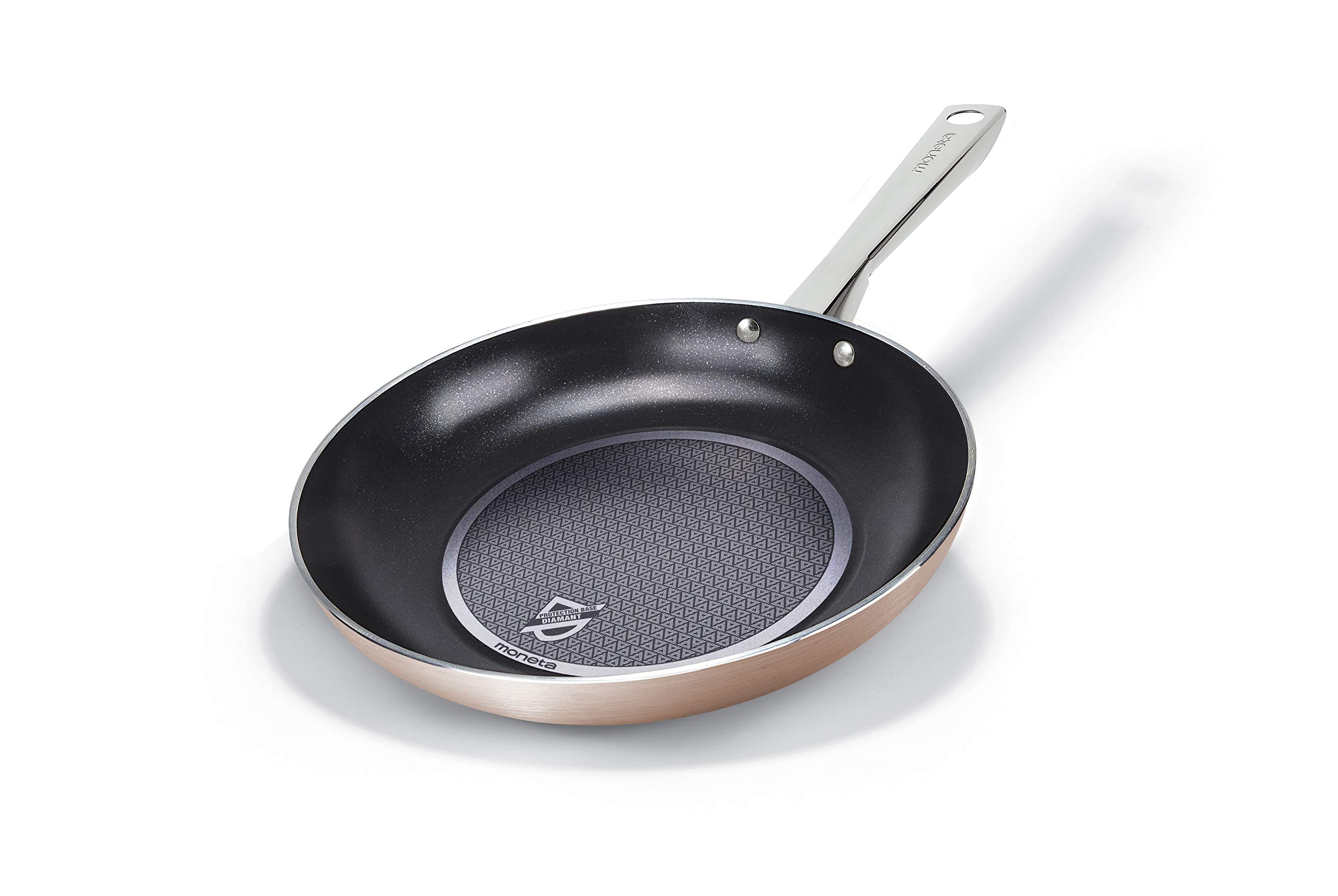 Moneta Rosegold Diamant Frying Pan 24 cm, Steel
