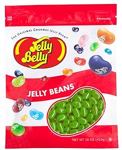 Jelly Belly Lemon Lime Jelly Beans - 1 Pound (16 Ounces) Resealable Bag - Genuine, Official, Straight from the Source