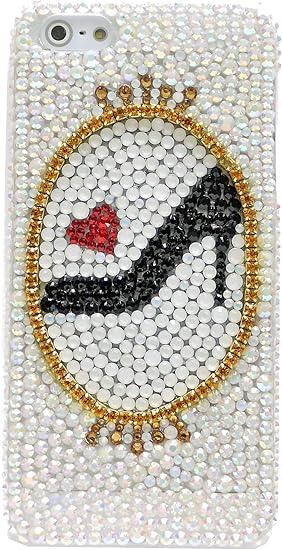 Amazon Wakuwakumonkey シャープ シンプルスマホ3 509sh Softbank ヒール シルエット デザイン 一面 きらきら ダイヤ ストーン ハードタイプ デコ電 スマホケース ケース カバー 通販