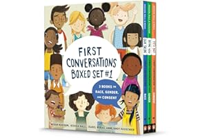 First Conversations Boxed Set #1: 3 Books on RACE, GENDER, and CONSENT