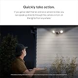 Google Nest Cam with Floodlight Outdoor Security Camera Wired Snow view 3