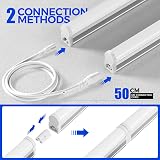 Barrina 4ft LED Batten Light Pack of 8 2200lm 6500K T5 Garage Ceiling Wall view 5