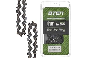8TEN Semi Chisel Chainsaw Chain 16 Inch .063 .325 67DL for Stihl 024 028 MS 261 290 361 390 3639 005 0067 (1 Pack)