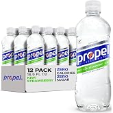 Propel, Kiwi Strawberry, Zero Calorie Sports Drinking Water with Electrolytes and Vitamins C&amp;E, 16.9 Fl Oz (12 Count)