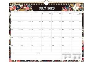 2026-2028 Calendar 2 Year, Flowers