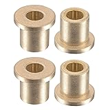 uxcell Flange Sleeve Bearings 6mm Bore 10mm OD 12mm