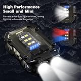 ETENTOUS LED Flashlight Torch 1100 Lumens USB-C Rechargeable Pocket Keychain view 4