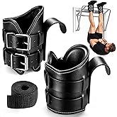Elezenioc Anti Gravity Inversion Boots for Hanging Upside Down,Inversion Boots for Inversion Decompression Stretching and Abdominal Exercise,Strength Training Inversion Equipment for Home Gym