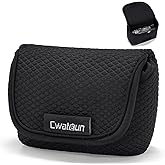 Cwatcun Neoprene Compact Camera Pouch - The Small Case & Travel Sleeve Bag for Digital Camera Ricoh/Canon/Sony & More