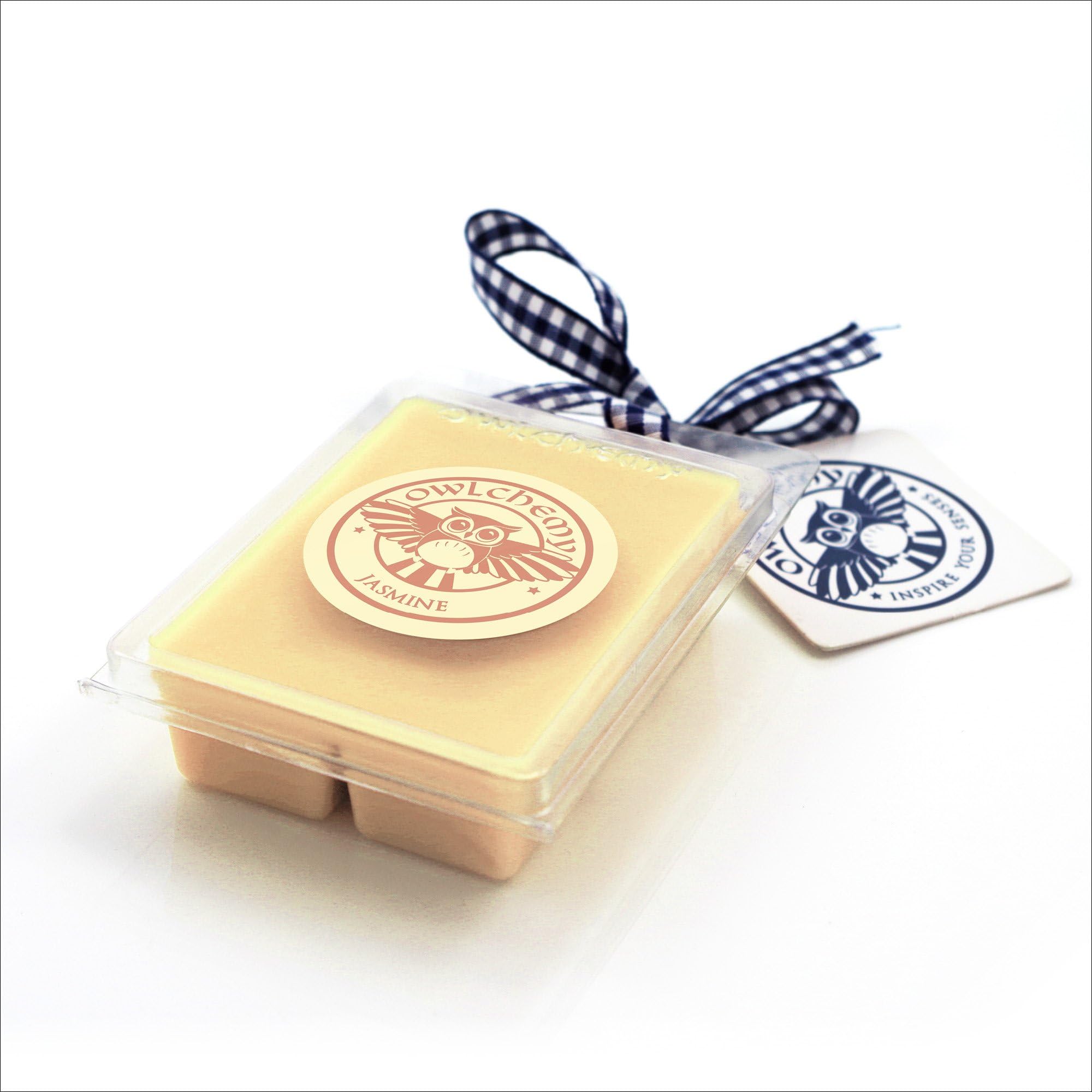 Owlchemy Blended Beeswax Jasmine wax tarts for tart warmers