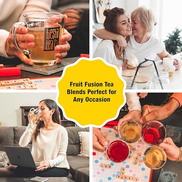TIESTA TEA – LEMON GINGER TURMERIC, LOOSE LEAF, LEMON GINGER HERBAL TEA, PREMIUM NON-CAFFEINATED HERBAL BLEND, MAKE HOT OR ICED & BREWS UP TO 200 CUPS, 16 OUNCE RESEALABLE BULK POUCH