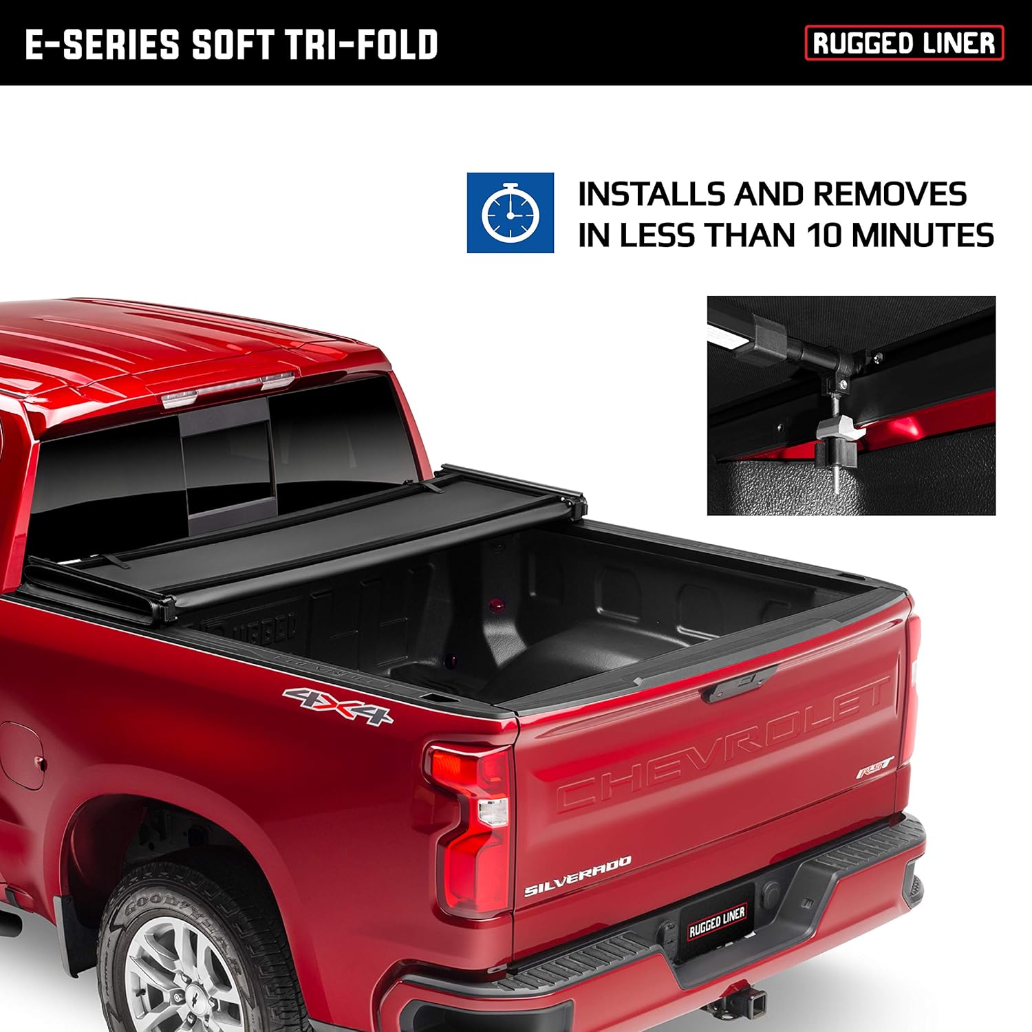 Amazon Com Rugged Liner E Series Soft Folding Truck Bed Tonneau Cover E3 F5509 Fits 2009 2014 Ford F 150 5 7 Bed 67 Automotive