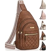 Capolo Small Crossbody Bag for Women – Adjustable Sling Purse, Multi-Compartment Organizer for Daily Commute, Travel & Gift