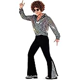 Morph 70s Outfits For Men, Men 70s Outfits For Adults, Mens Disco Costume, Men's Disco Costume, Halloween Costumes Adult