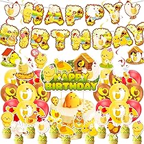 Chicken Party Decorations Chicken Balloons Chicken Paty Decoations Chicken Fam Bithday Paty Tractor Birthday Decorations Gallina Pintadita Cumpleaños